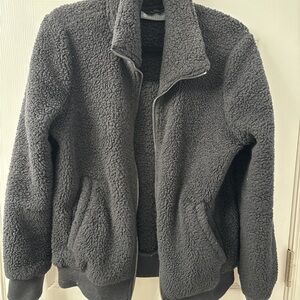 Free Country Black Sherpa Jacket
